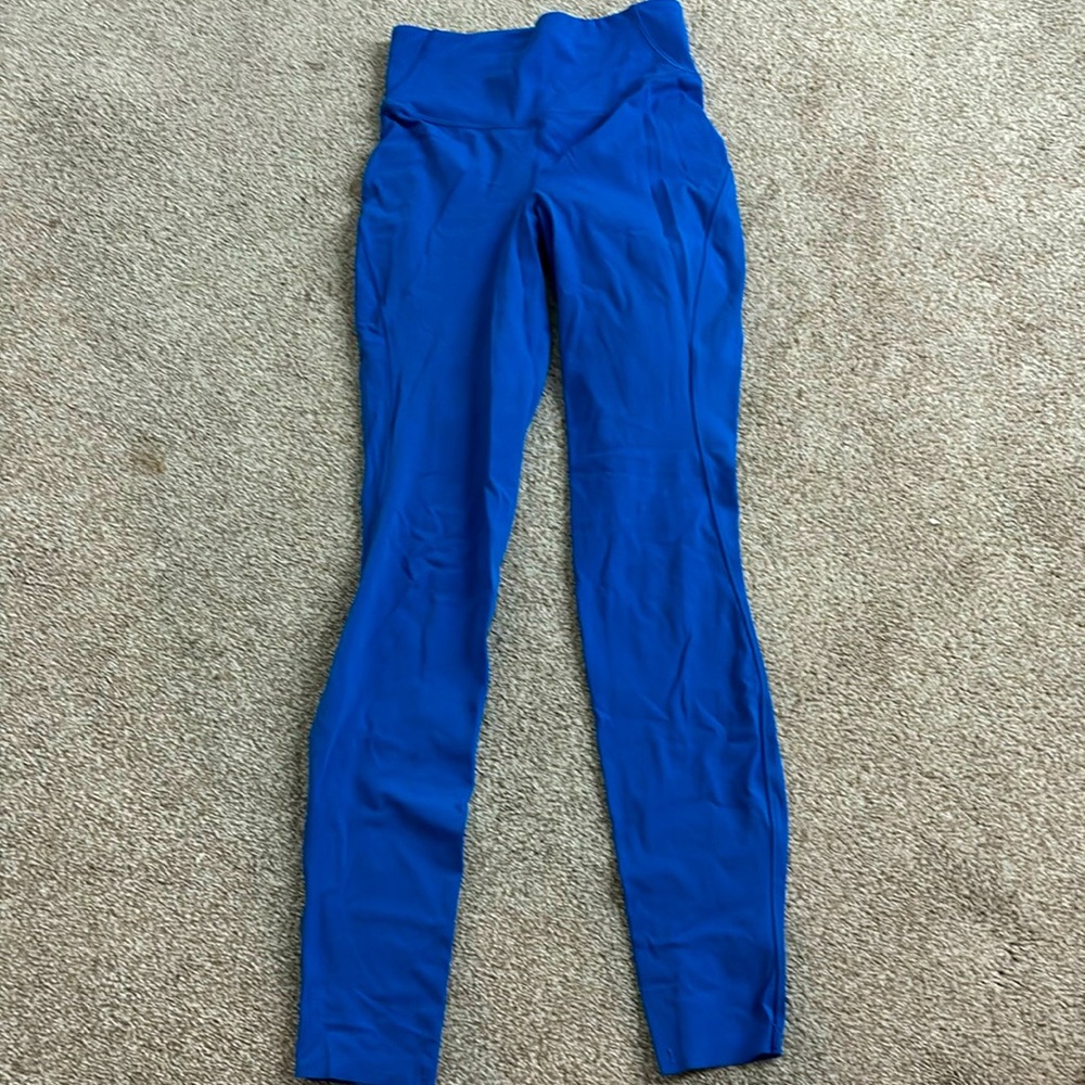 blue lululemon leggings